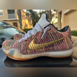 Nike Kobe x id multicolor qs. Super rare 1 of a kind!   Size 10